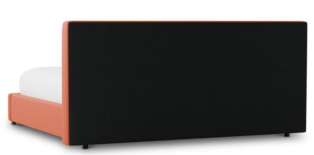 Grayton Joya Orange 44" Upholstered Platform Bed