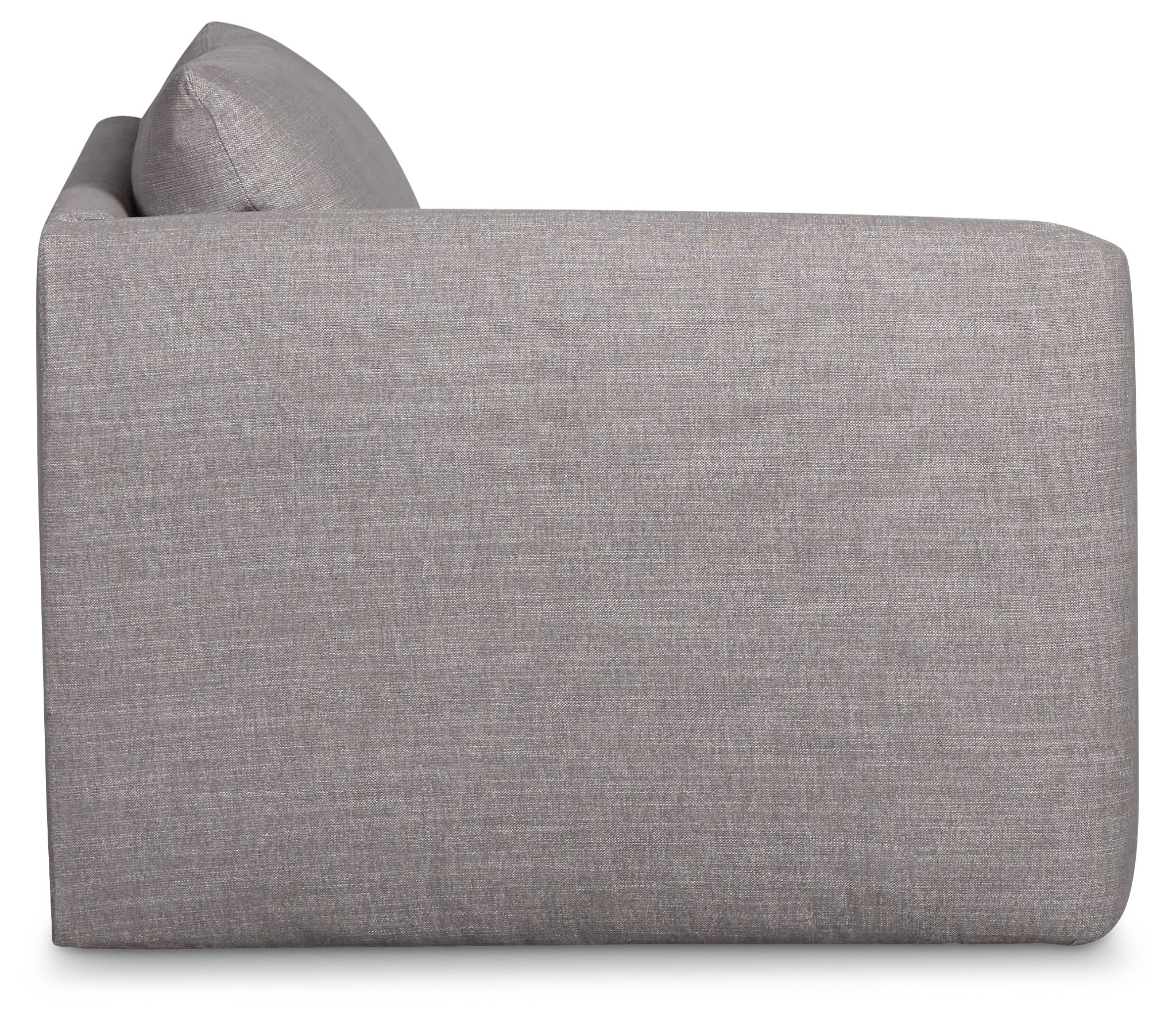 Serena Gray Fabric Left Chair Serena Gray Fabric Left Chair