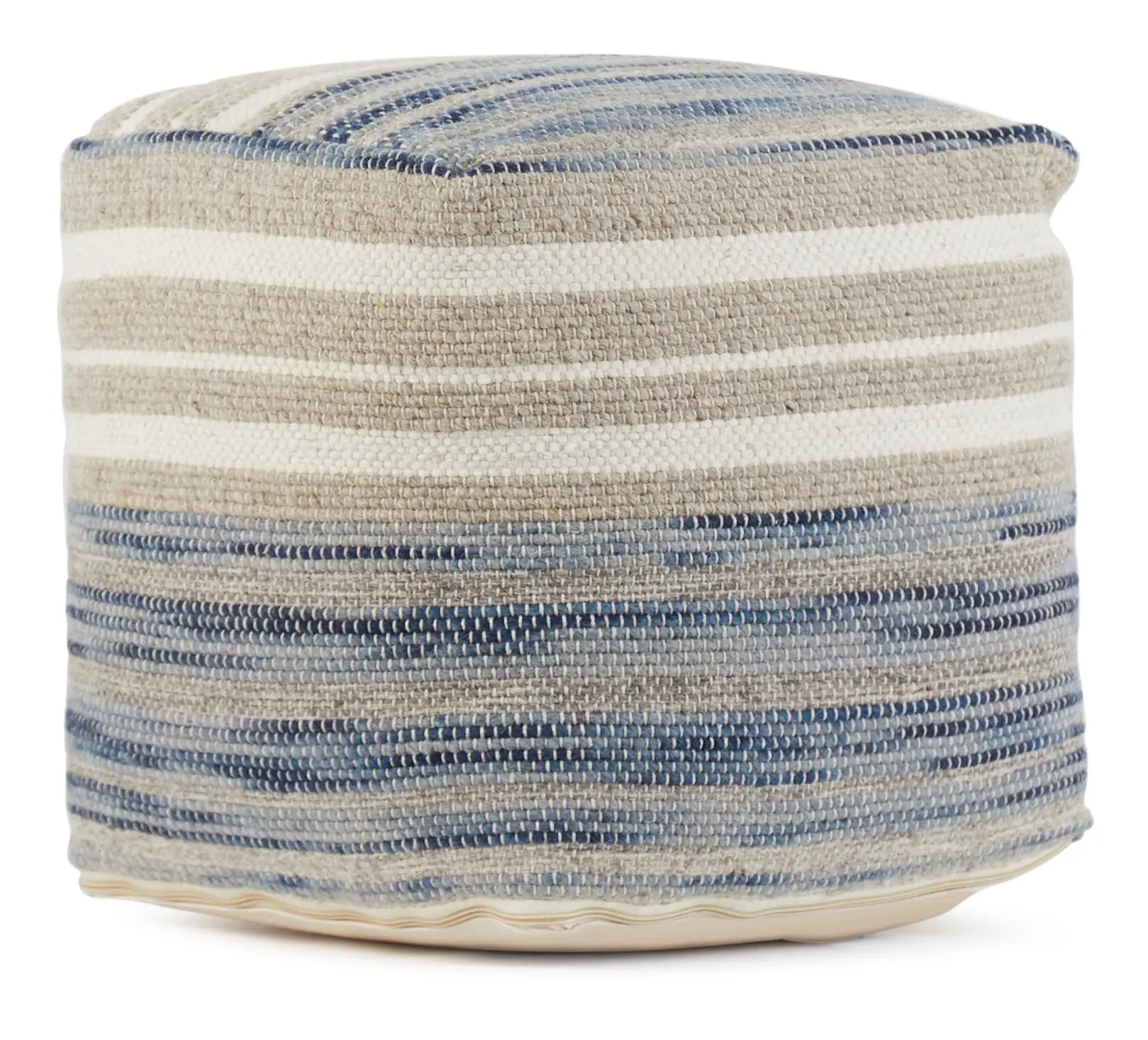Frio Light Beige Accent Pouf Frio Light Beige Accent Pouf