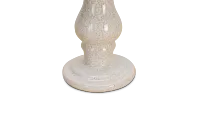 Eme White Small Candle Holder