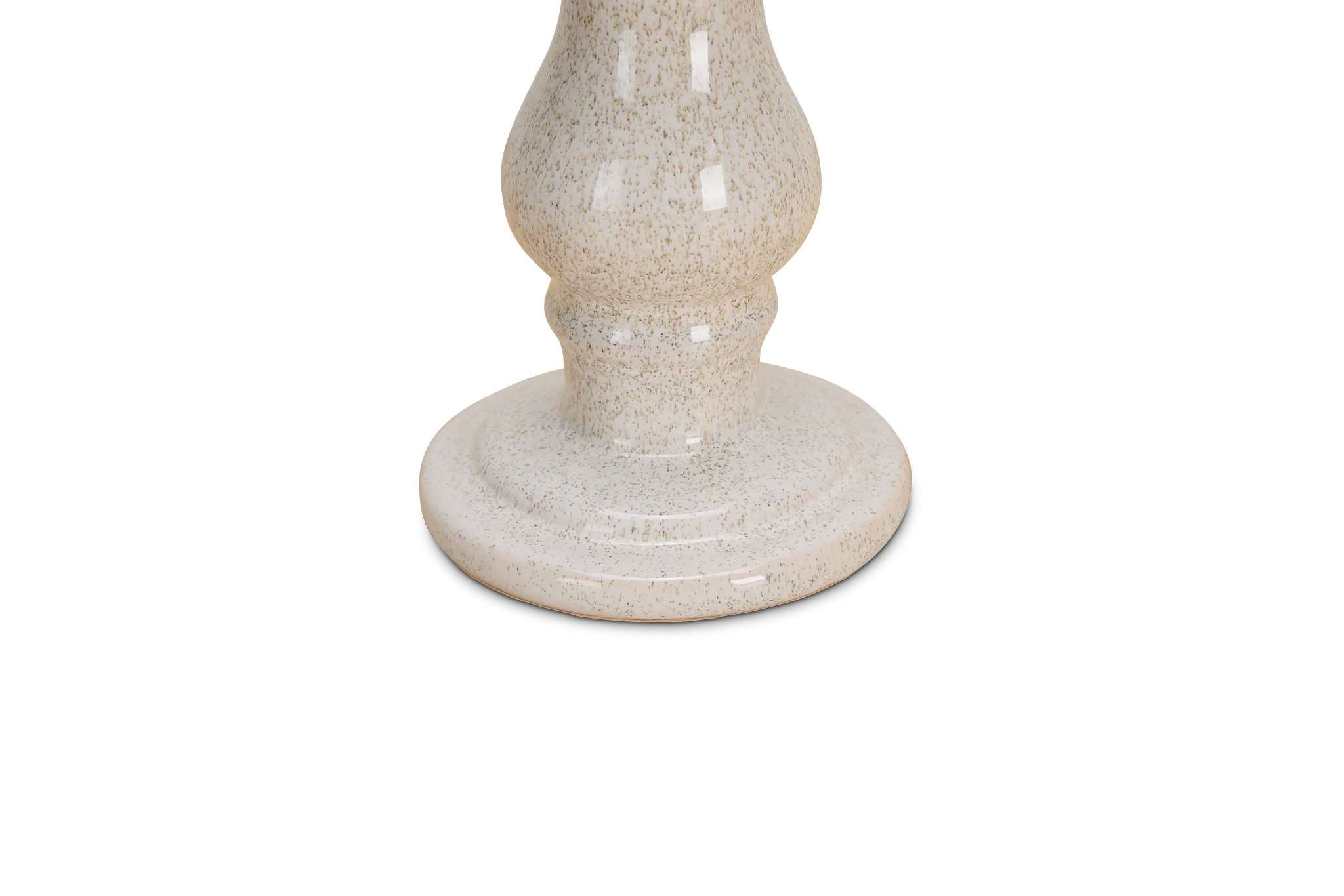 Eme White Small Candle Holder