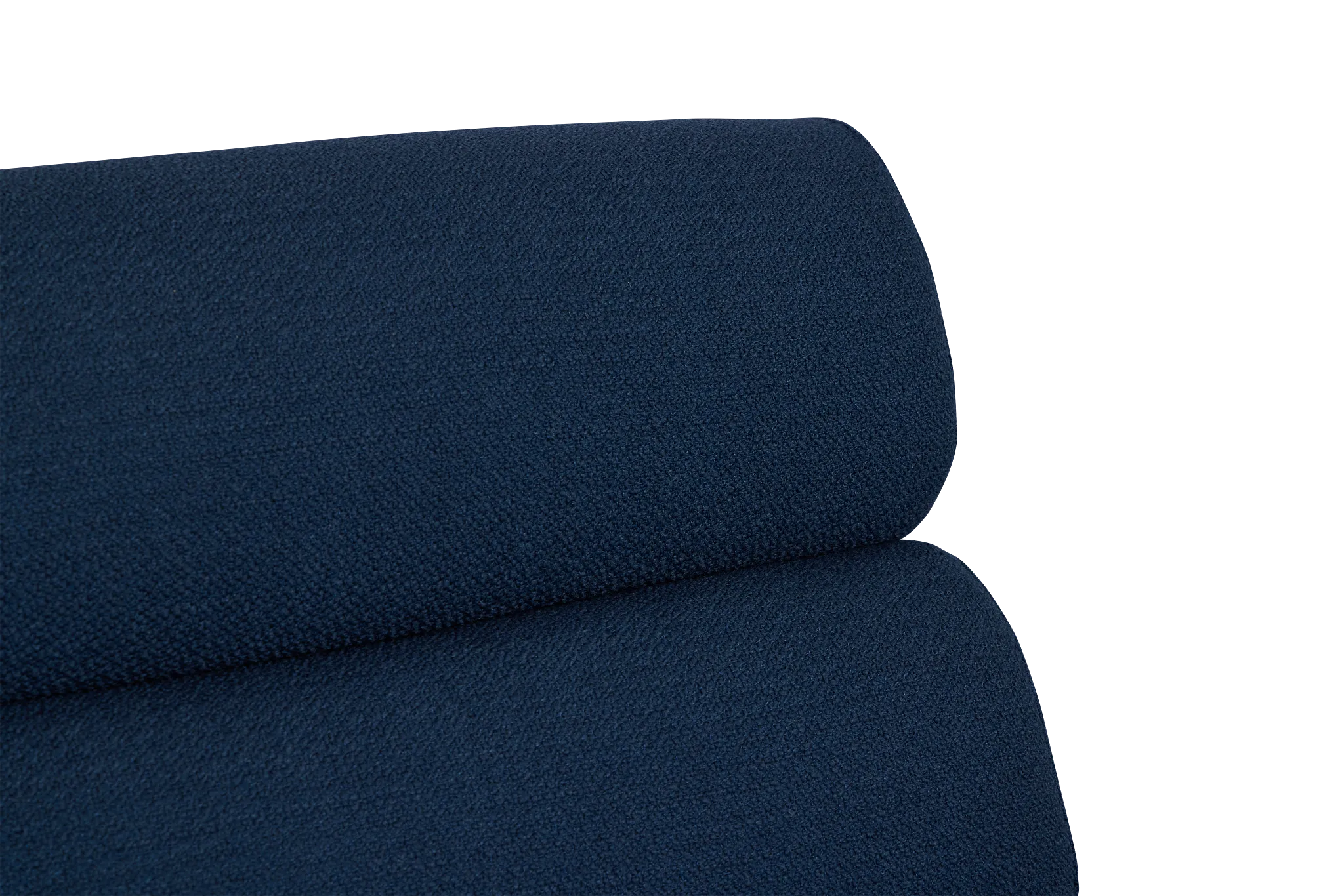 Emily Dark Blue Fabric Accent Chair