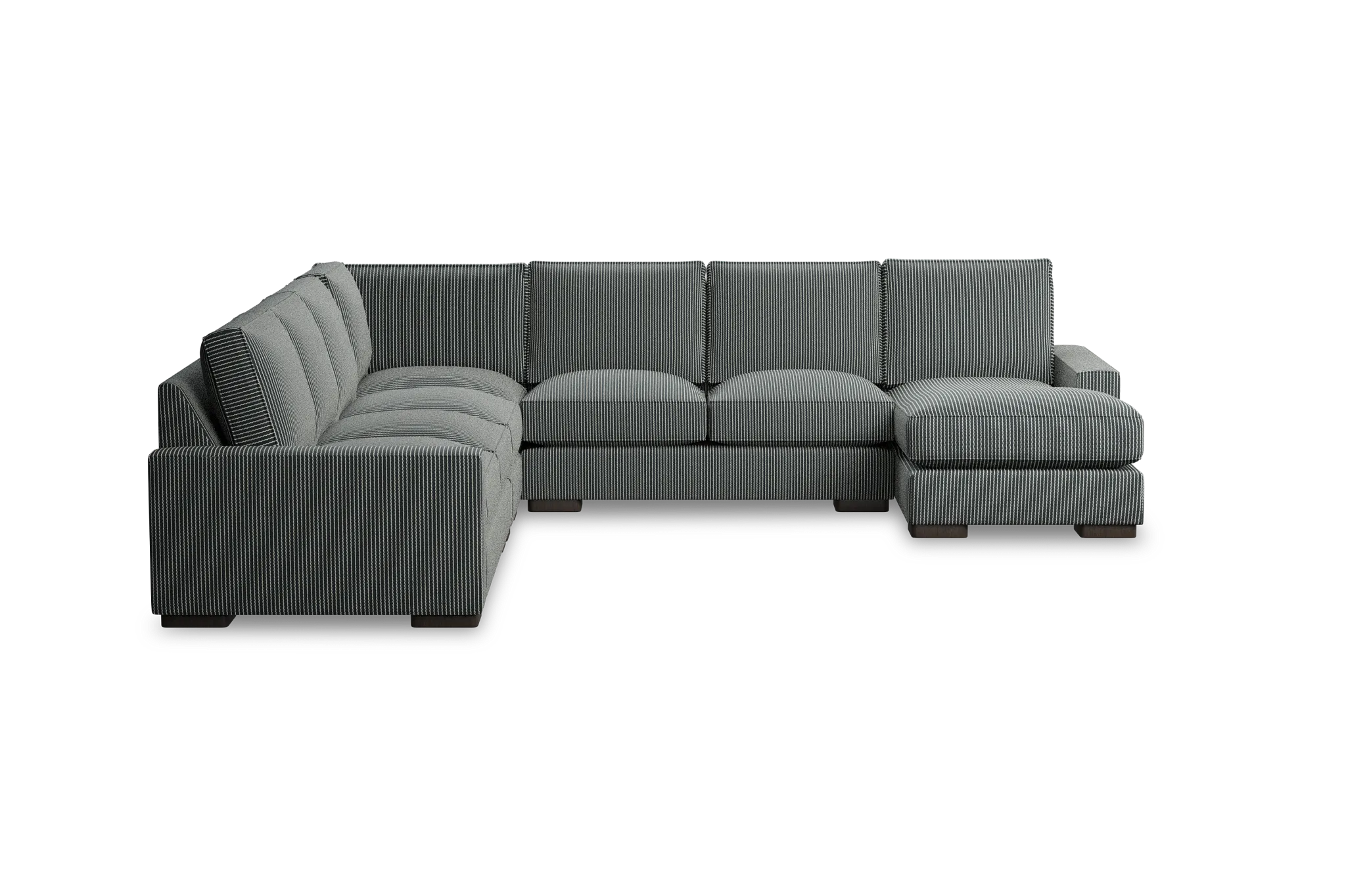 Edgewater Lucy Navy Large Right Chaise Sectional