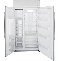 Ge Profile 42 Series Stainless Steel Built In Side By Side Refrigerator