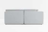 Destin Revenue Gray Fabric 6-piece Pit Sectional