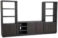 Madden Dark Tone Small Entertainment Wall