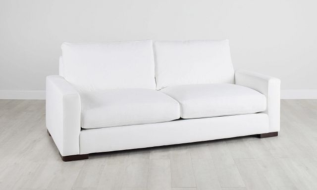 Edgewater Peyton White 84" Sofa W/ 2 Cushions (0)