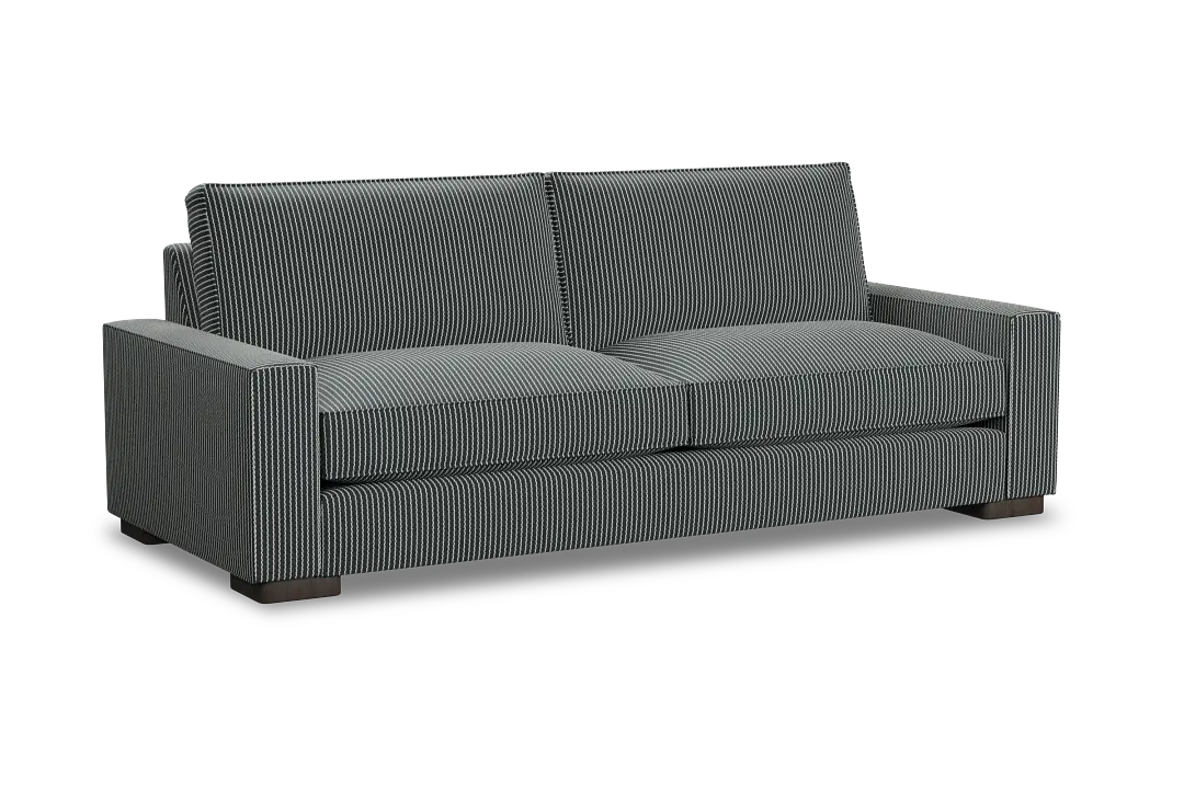 Edgewater Lucy Navy 96" Sofa W/ 2 Cushions Edgewater Lucy Navy 96" Sofa W/ 2 Cushions