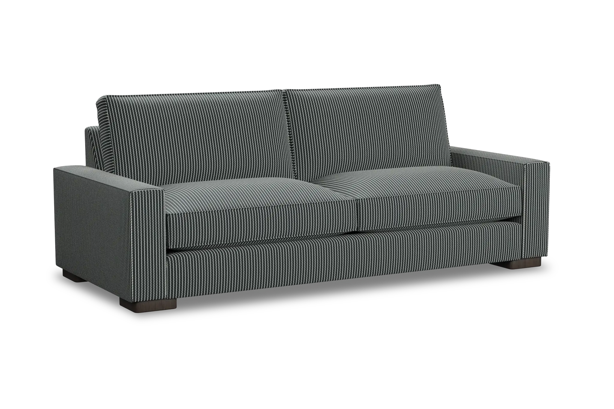 Edgewater Lucy Navy 96" Sofa W/ 2 Cushions Edgewater Lucy Navy 96" Sofa W/ 2 Cushions