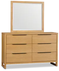 Williamsburg Light Tone Dresser & Mirror