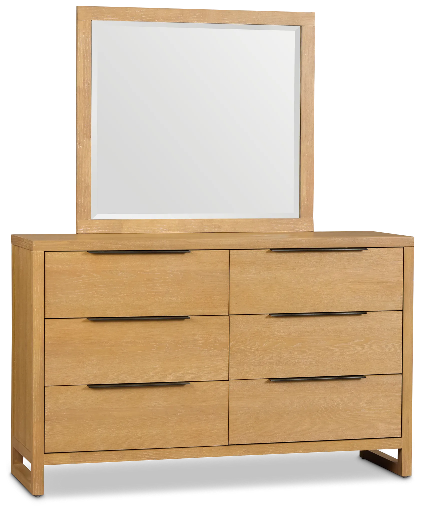 Williamsburg Light Tone Dresser & Mirror