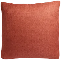 Zeke Orange 20" Accent Pillow
