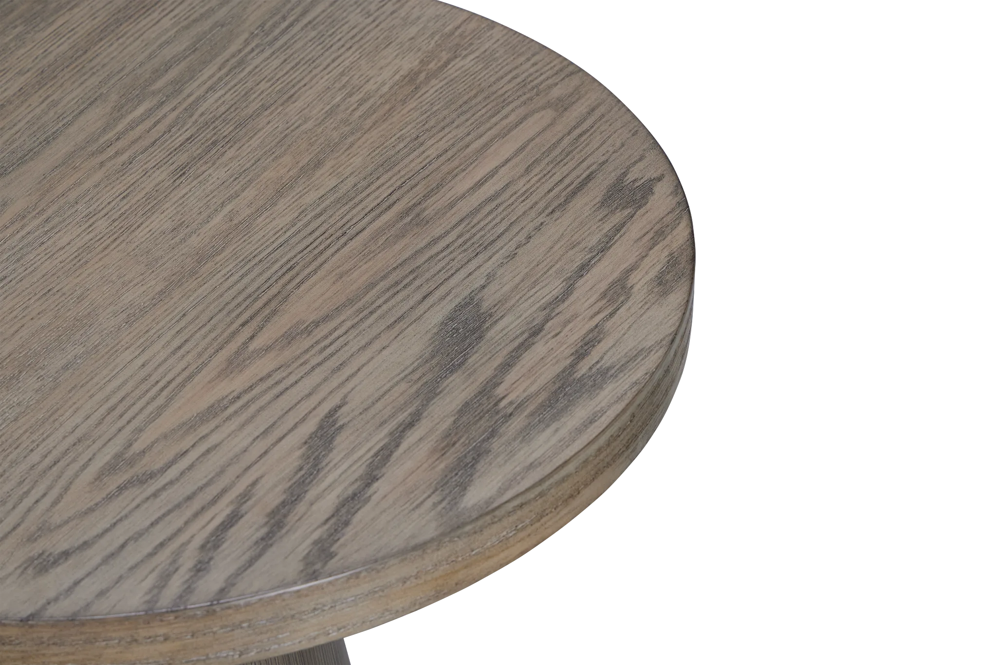 Alden Gray Round End Table