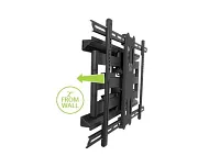Kanto Pdx680 Mount 39"-80" Black Full Motion Tv Wall Mount