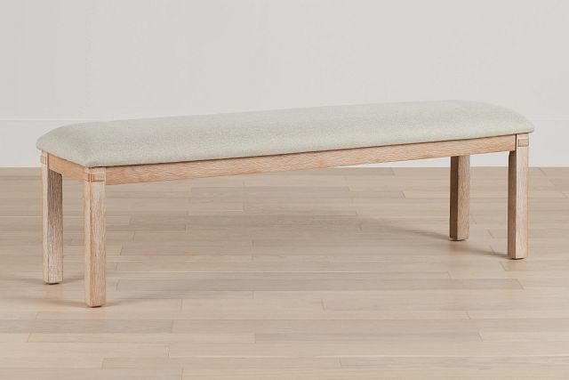 Park City Light Tone Dining Bench