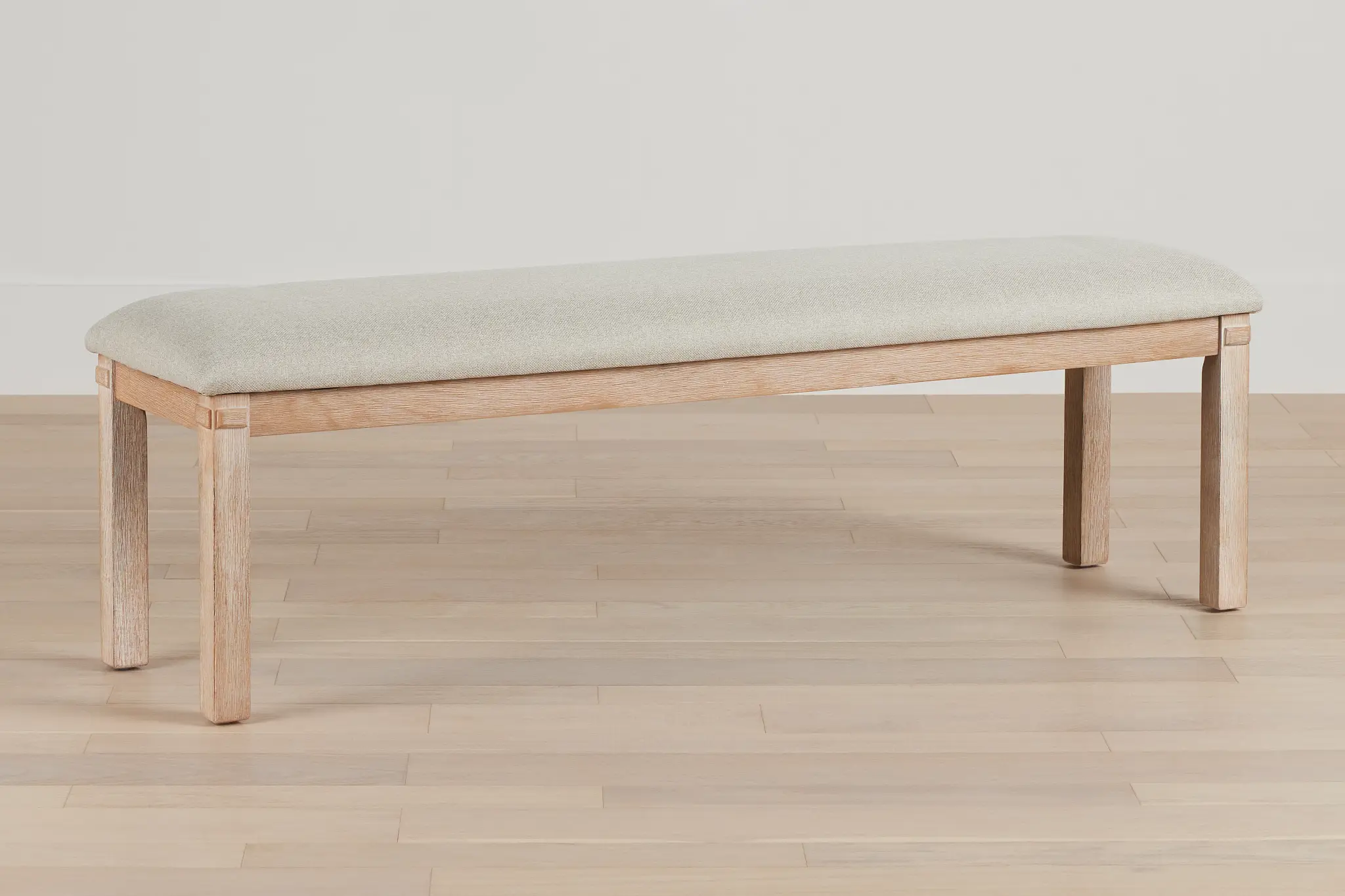 Park City Light Tone Upholstered Dining Bench Park City Light Tone Upholstered Dining Bench