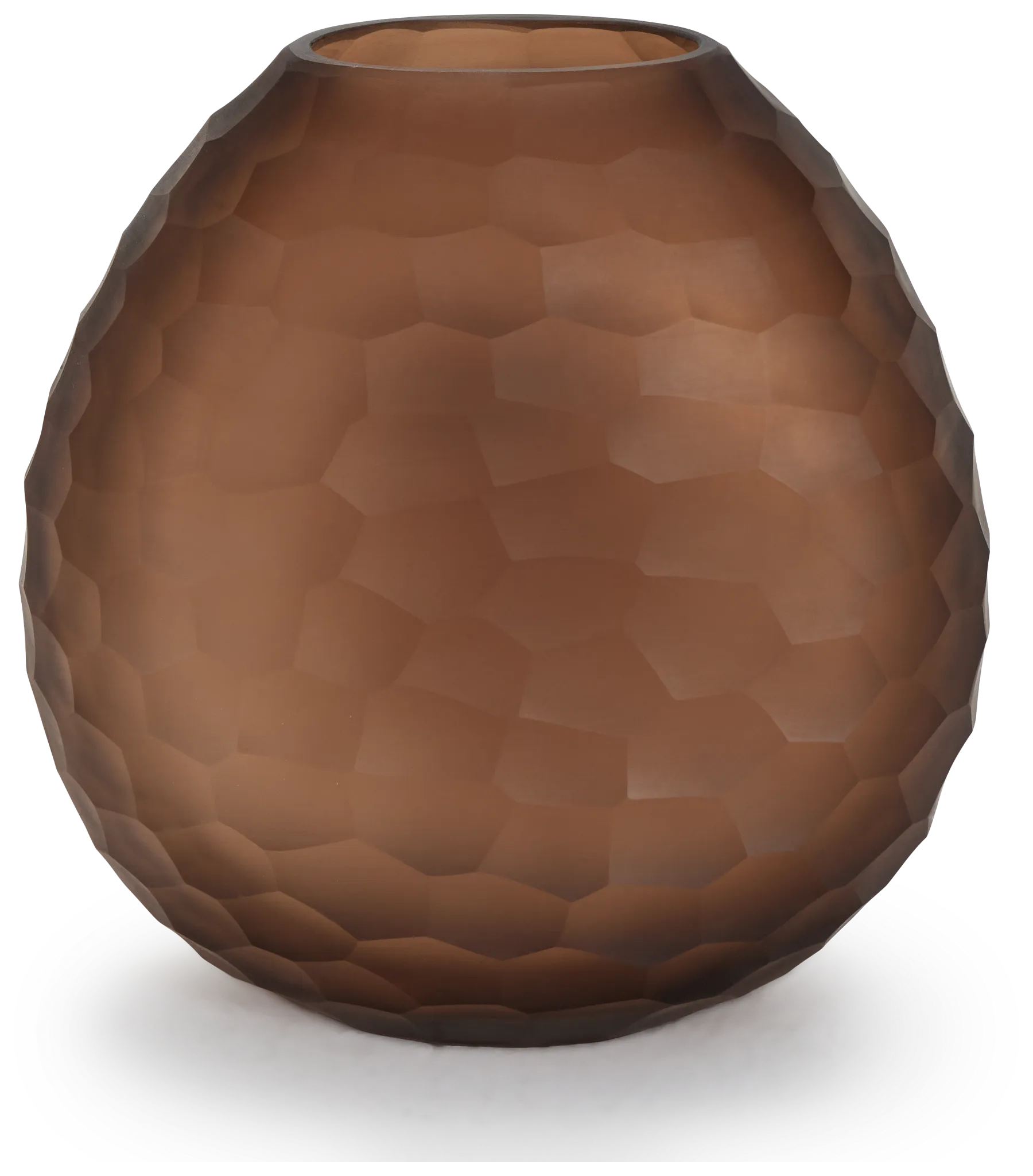 Joliet Brown Small Vase