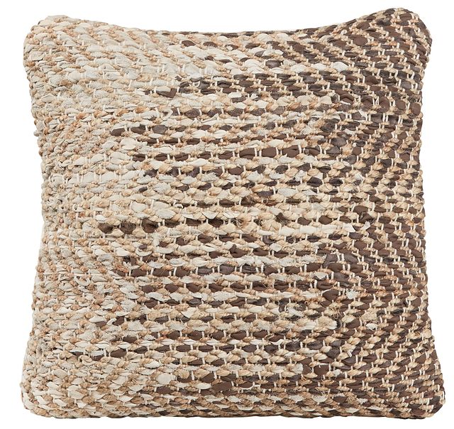 Messi Brown Accent Pillow