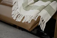 Calhoun Dark Green Stripe 60" X 90" Throw