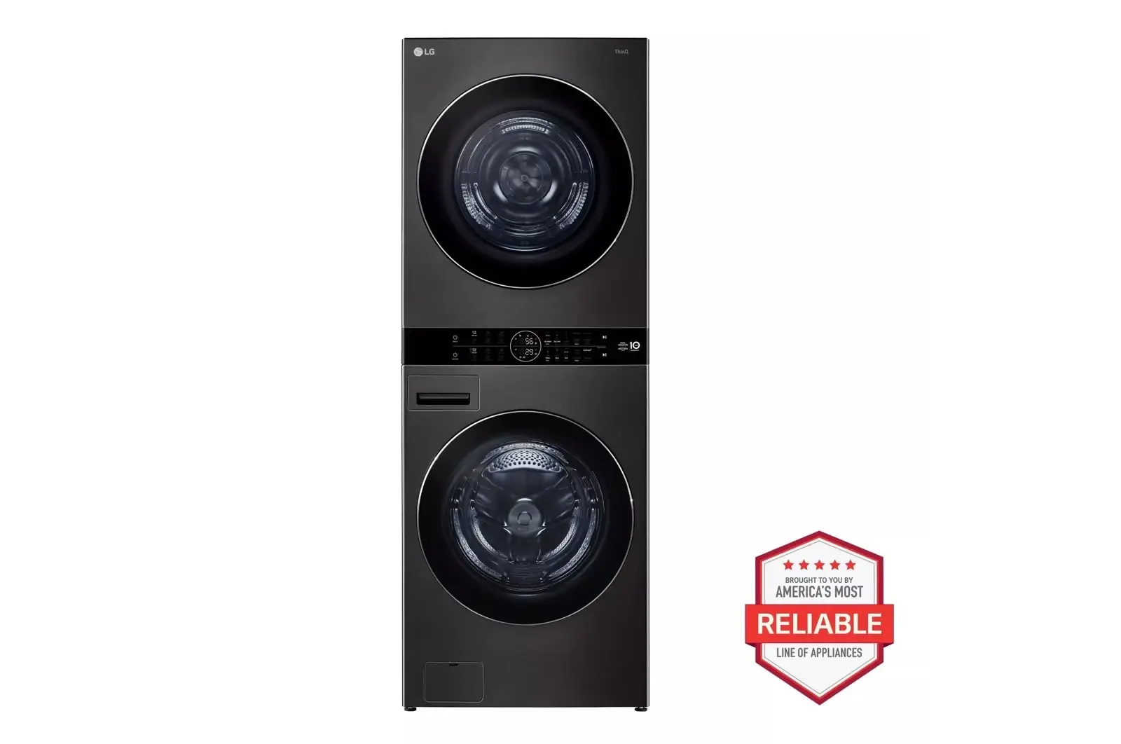Lg 252 Series Black Electric Laundry Center Lg 252 Series Black Electric Laundry Center