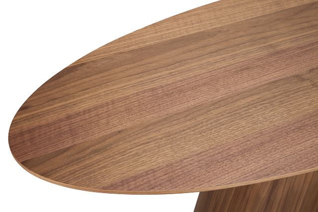 Nomad Mid Tone Oval Sofa Table
