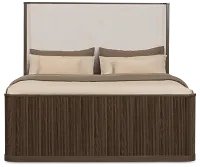 Camden Dark Tone Uph Panel Bed