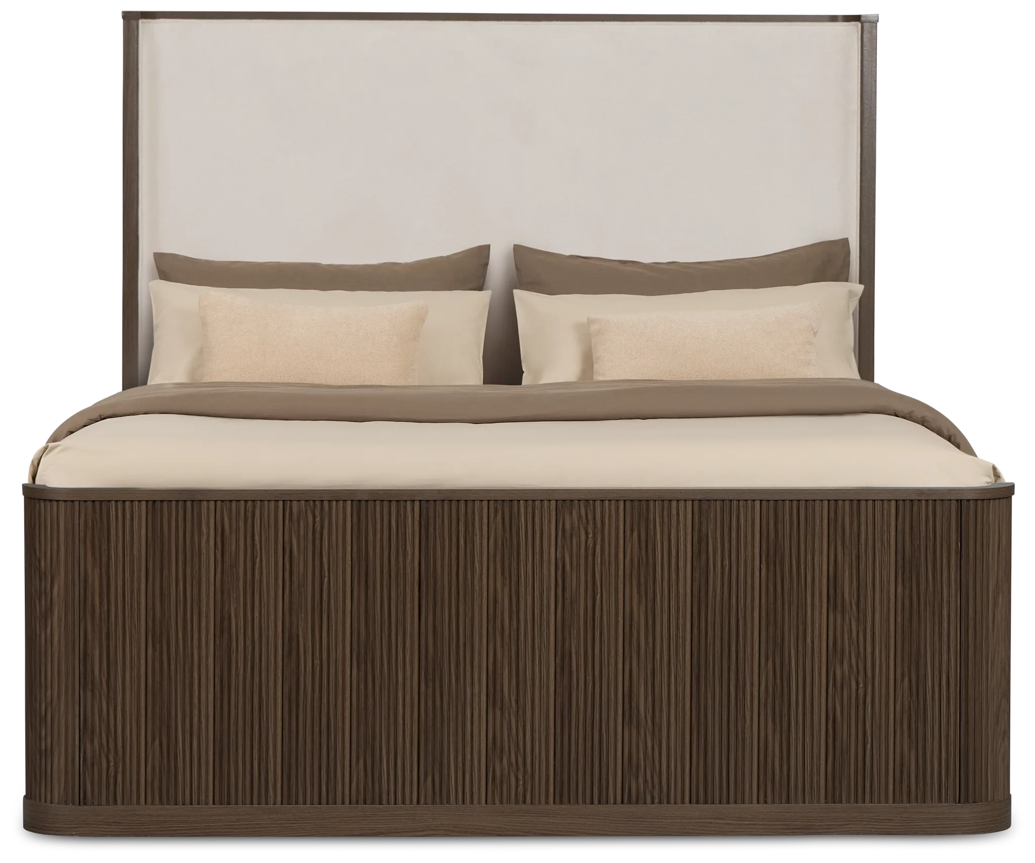 Camden Dark Tone Uph Panel Bed