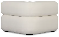 Celeste Light Beige Fabric Wedge