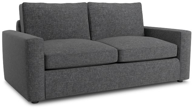Siesta Delray Dark Gray Fabric Cooling Memory Foam Sleeper