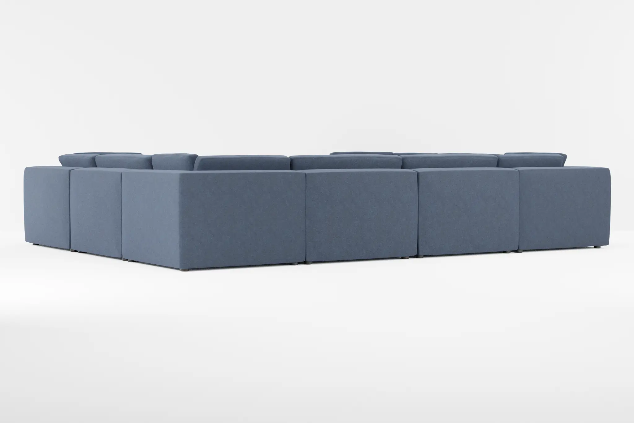 Destin Maguire Blue Fabric 8-piece Modular Sectional Destin Maguire Blue Fabric 8-piece Modular Sectional