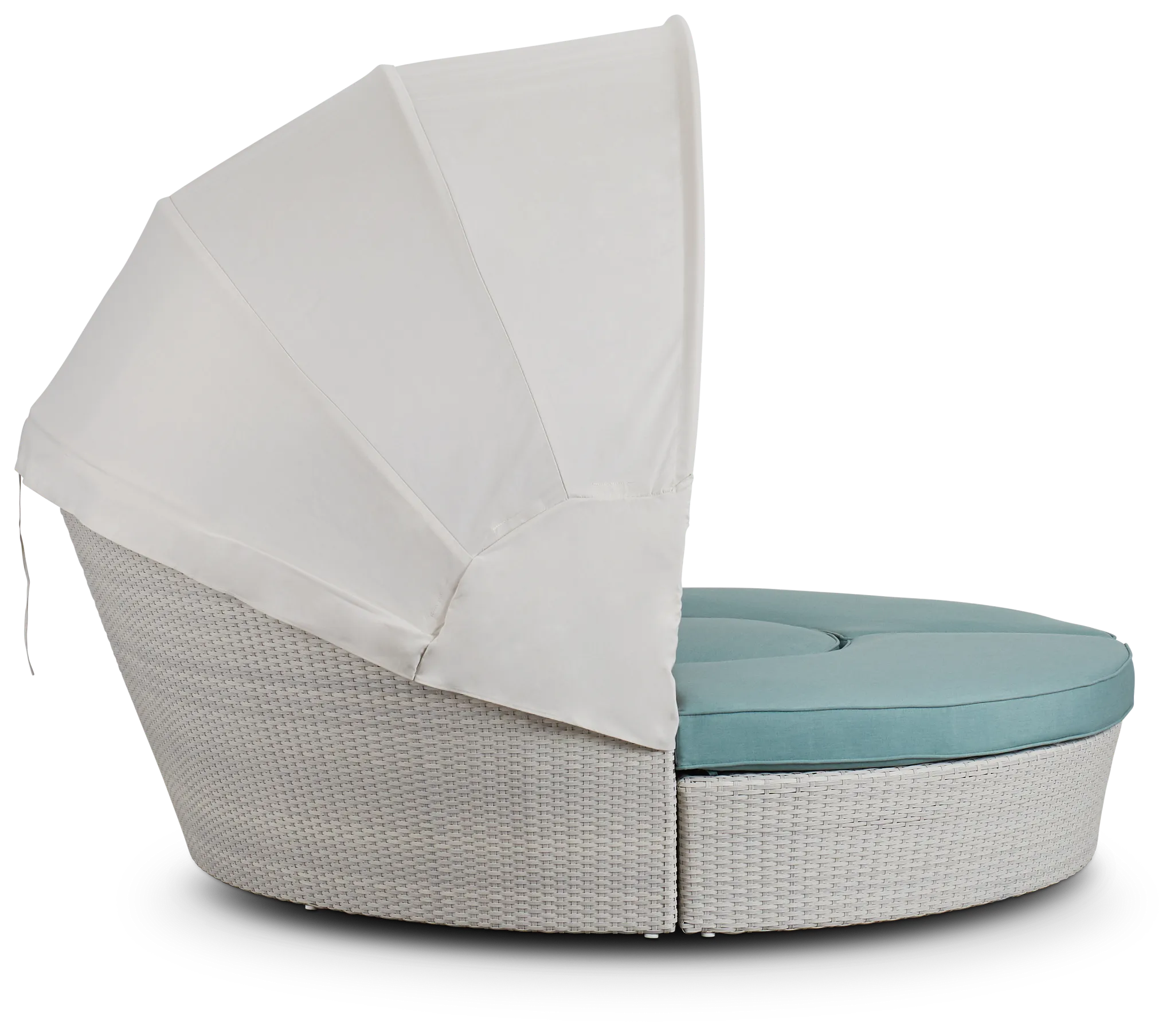 Biscayne Teal Canopy Daybed