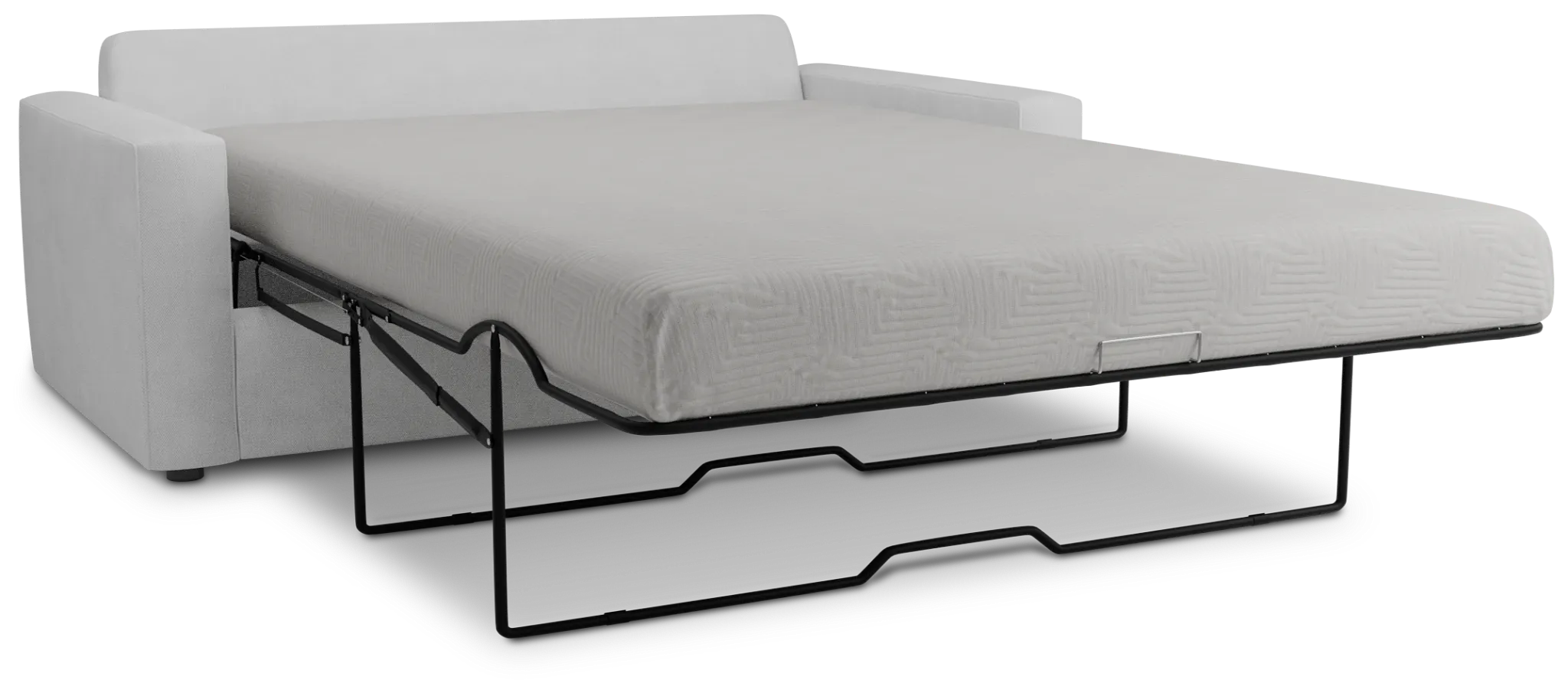 Siesta Peyton White Fabric Cooling Memory Foam Sleeper