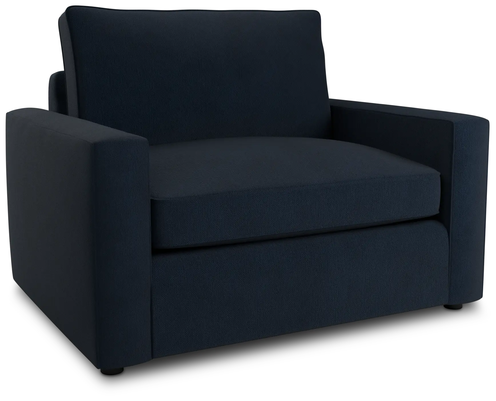 Siesta Revenue Dark Blue Fabric Cooling Memory Foam Sleeper Siesta Revenue Dark Blue Fabric Cooling Memory Foam Sleeper