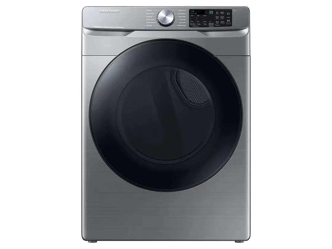 Samsung 6300 Series Silver Front Load Electric Dryer Samsung 6300 Series Silver Front Load Electric Dryer