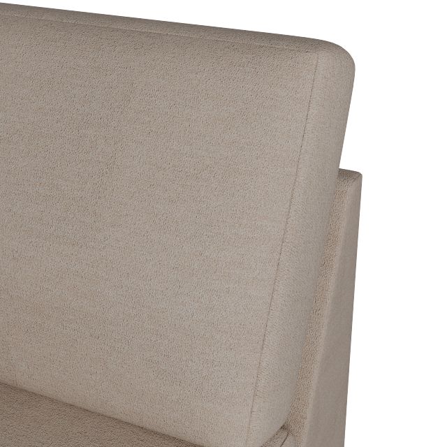 Citymod Beige Fabric Armless Chair
