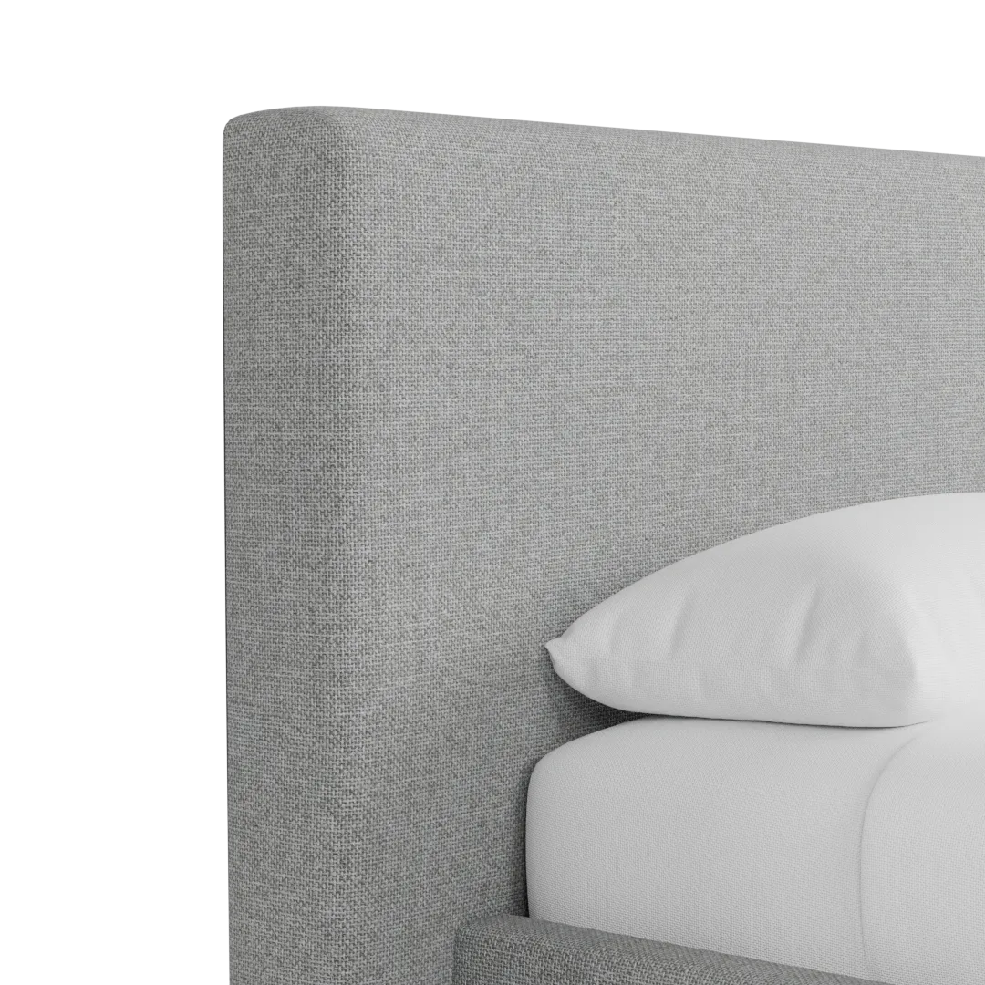 Grayton Suave 44" Upholstered Platform Bed