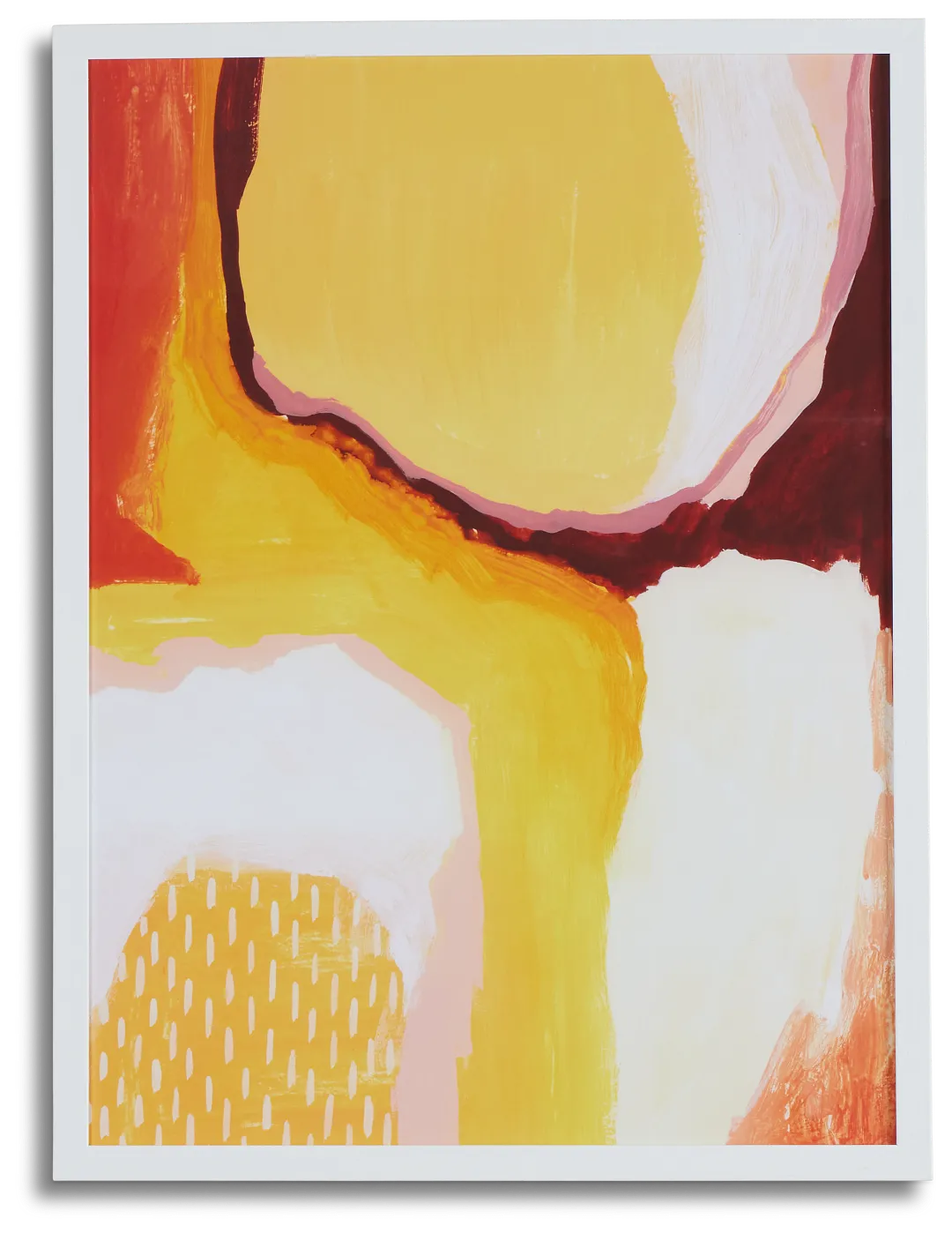 Bodie Orange Framed Wall Art