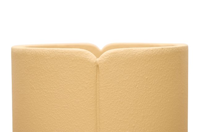 Mamizu Polyresin Yellow Planter