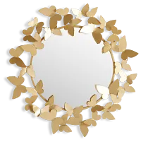 Butterfly Gold Mirror
