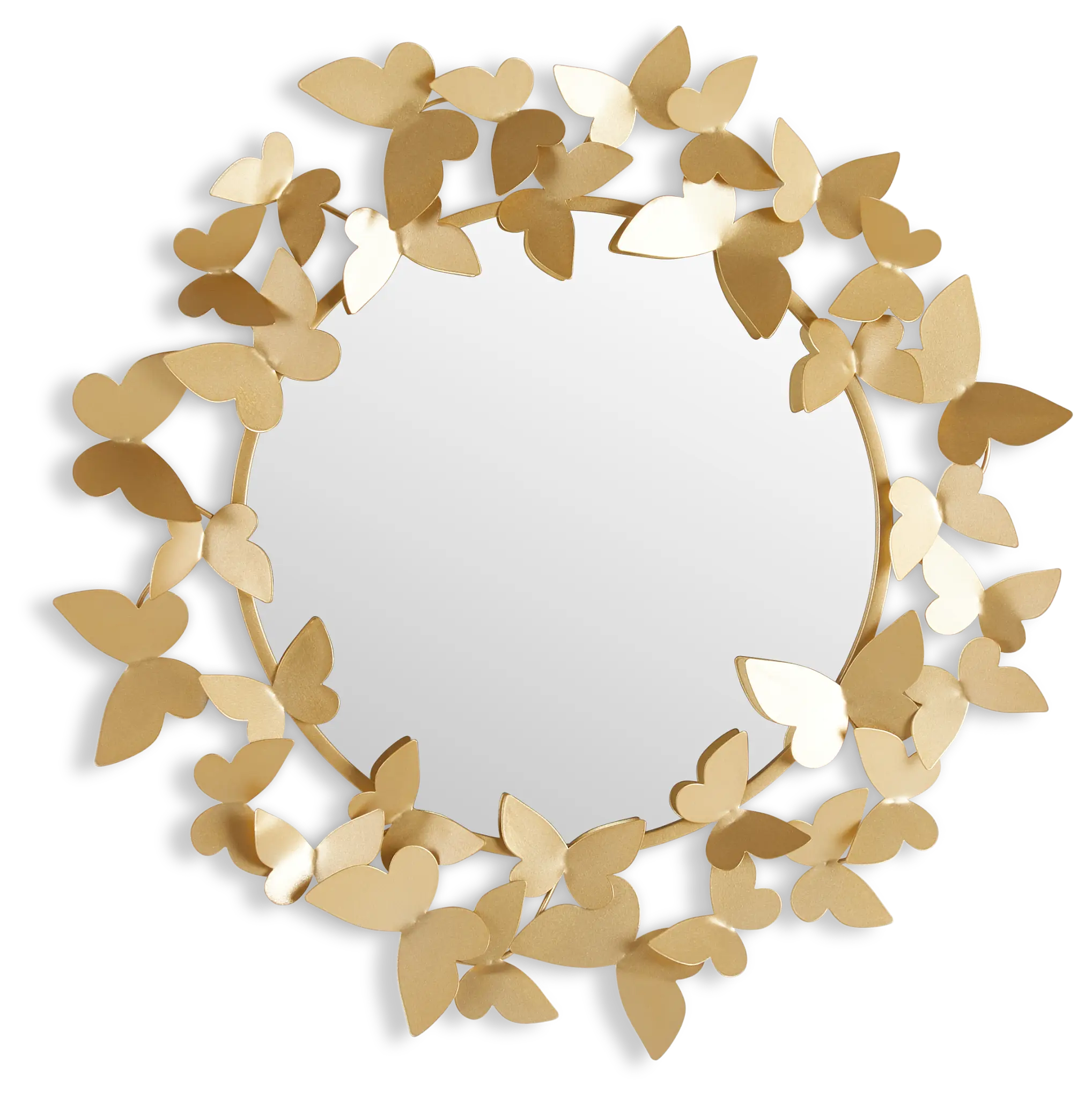 Butterfly Gold Mirror Butterfly Gold Mirror