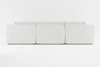 Destin Sea Lane Light Gray Fabric 8-piece Modular Sectional