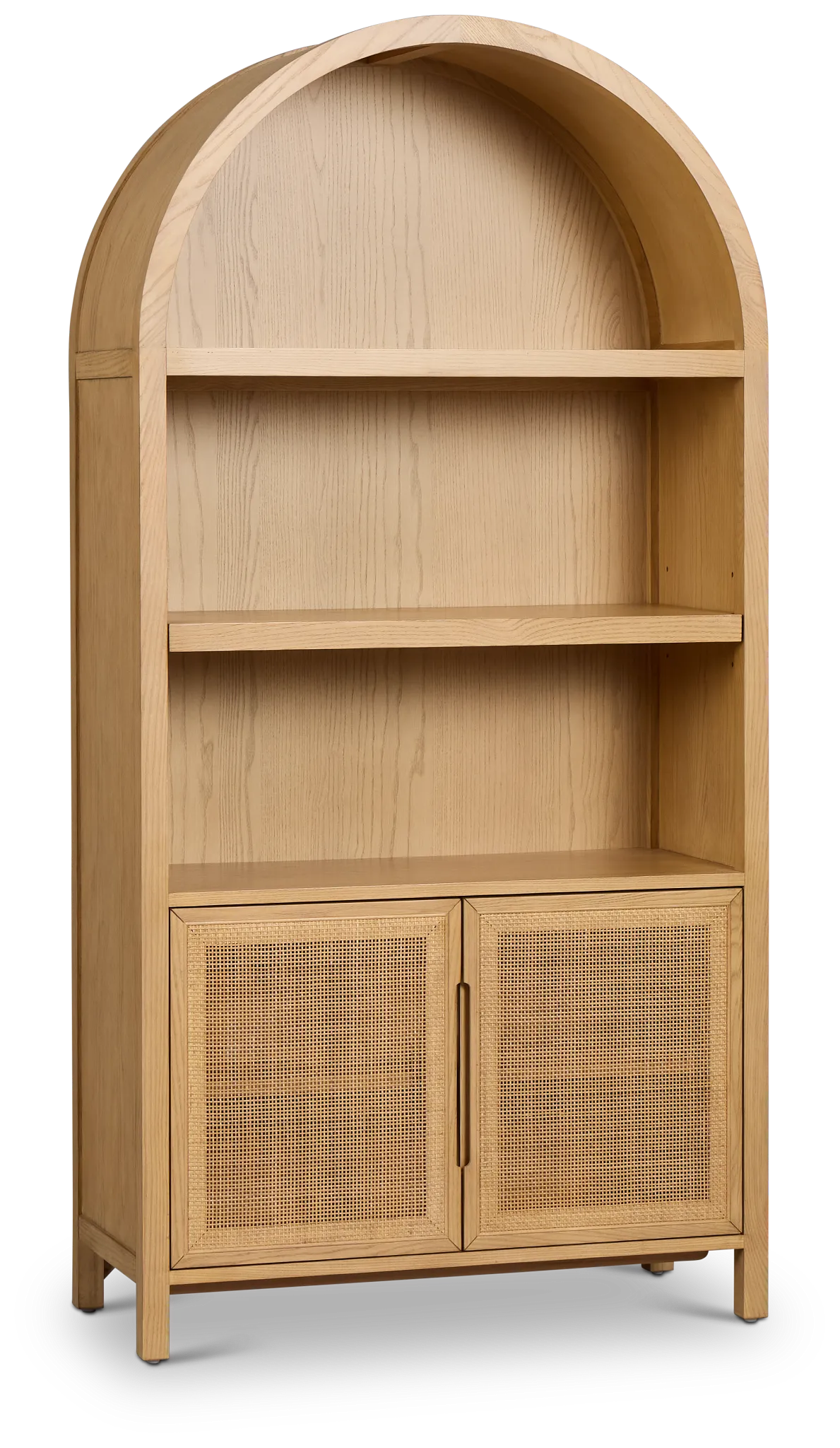 Pacific Light Tone Arched Bookcase