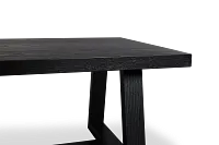 Williamsburg Black Rectangular Coffee Table