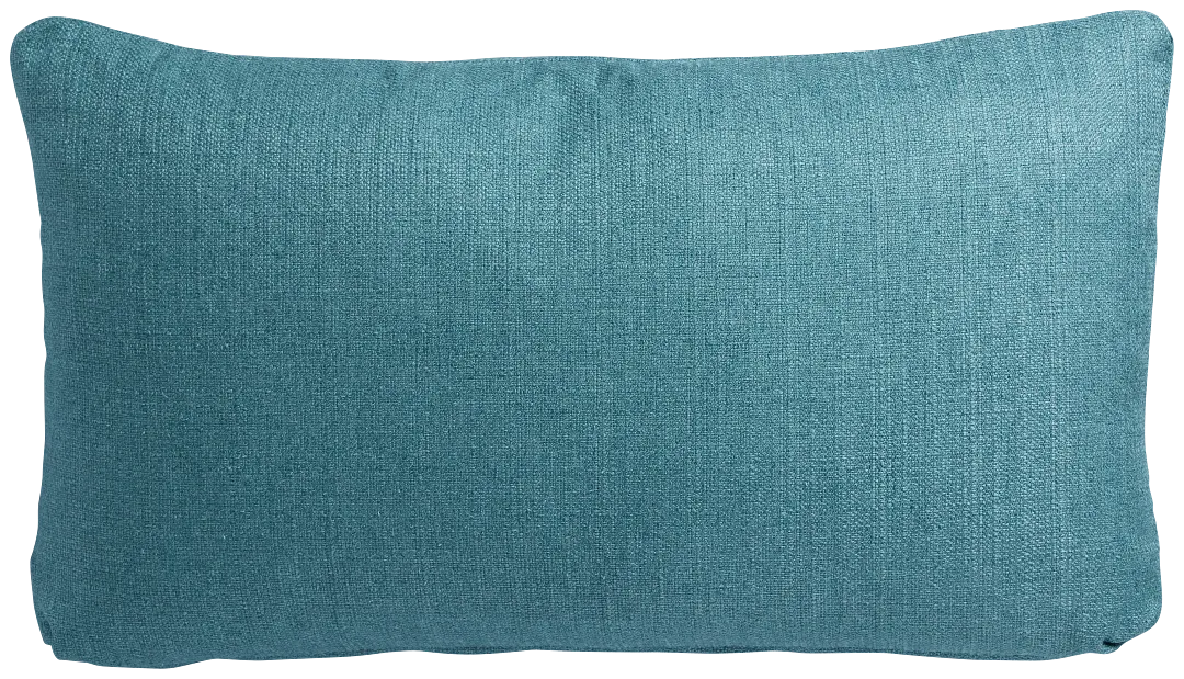 Zeke Blue Lumbar Accent Pillow