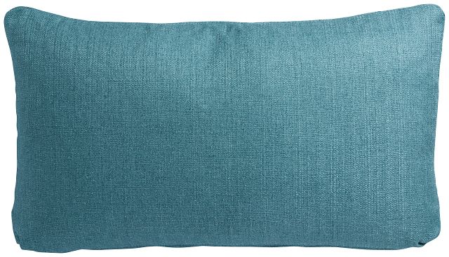 Zeke Blue Lumbar Accent Pillow