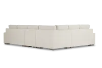Edgewater Elite Ivory Medium Two-arm Sectional