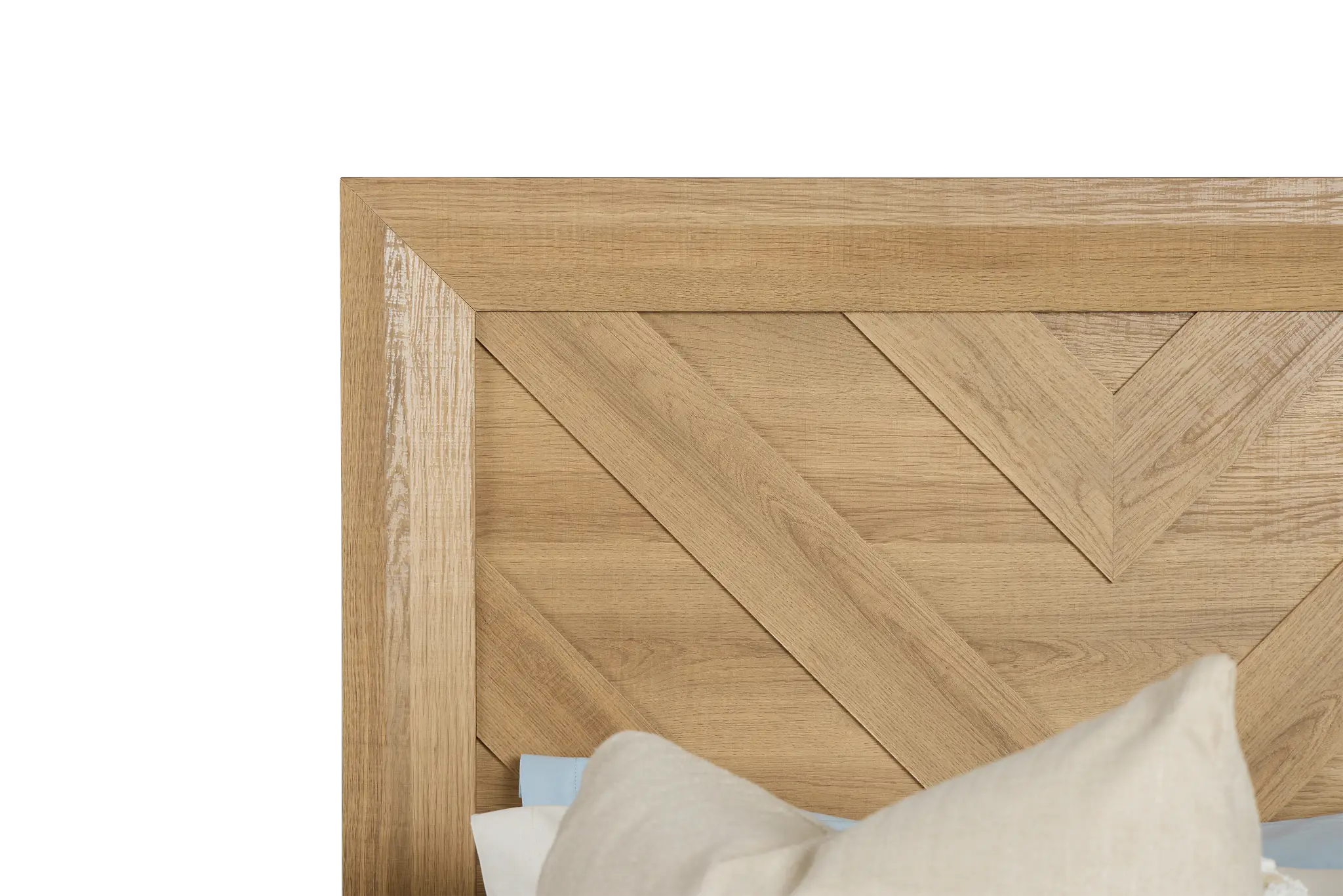 Delray Light Tone Panel Bed Delray Light Tone Panel Bed