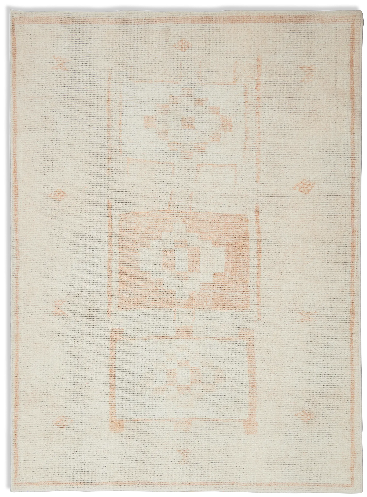 Tessa Orange 7x10 Area Rug