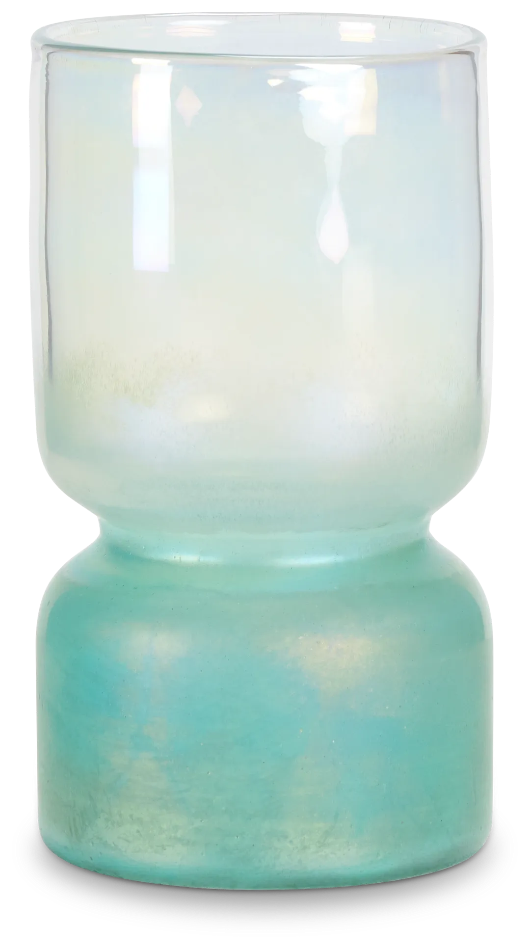 Kira Teal Small Vase