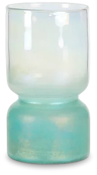 Kira Teal Small Vase